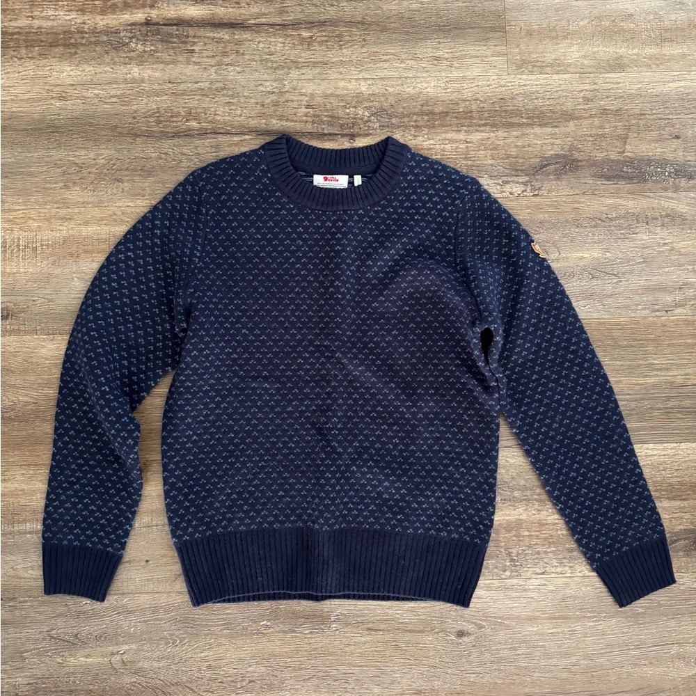 Fjallraven Women’s Size Small Knit Blue Sweater